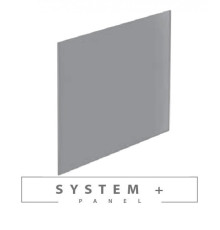 Панель Awenta System+ TRAX PTGG 125 M Grey Mat серая матовая