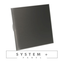 Панель Awenta System+ TRAX PTGB 100 M Black Glass Mat