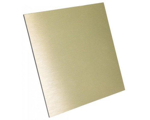 Панель AIRROXY для вытяжных вентиляторов dRim 100/125 Plexi Brushed Gold Plexi Золото