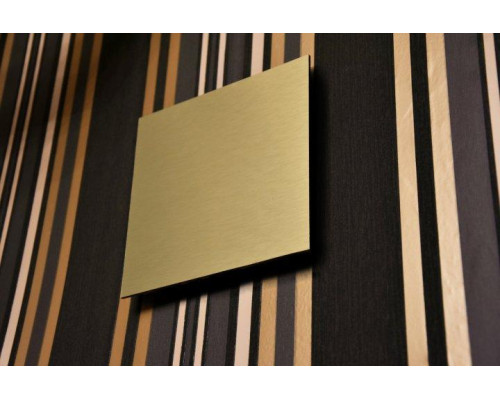 Панель AIRROXY для вытяжных вентиляторов dRim 100/125 Plexi Brushed Gold Plexi Золото
