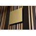 Панель AIRROXY для вытяжных вентиляторов dRim 100/125 Plexi Brushed Gold Plexi Золото