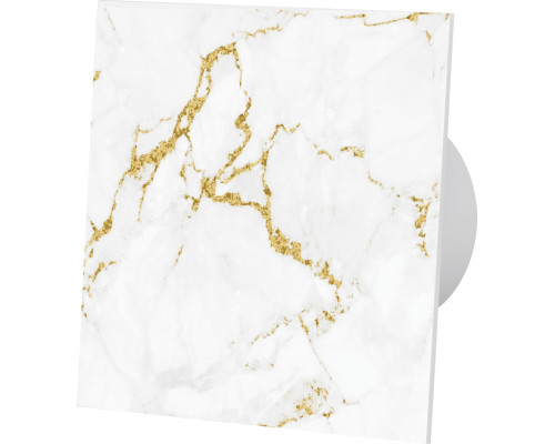 Панель AIRROXY для вытяжных вентиляторов dRim 100/125 Glass MARBLE WHITE GOLD