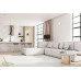 Панель AIRROXY для вытяжных вентиляторов dRim 100/125 Glass MARBLE WHITE GOLD